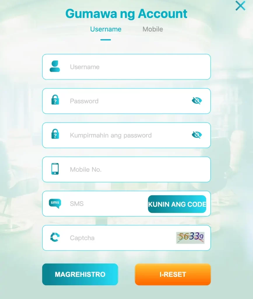 ph96 register page with simple sign up process, fast login access, and smooth online casino experience